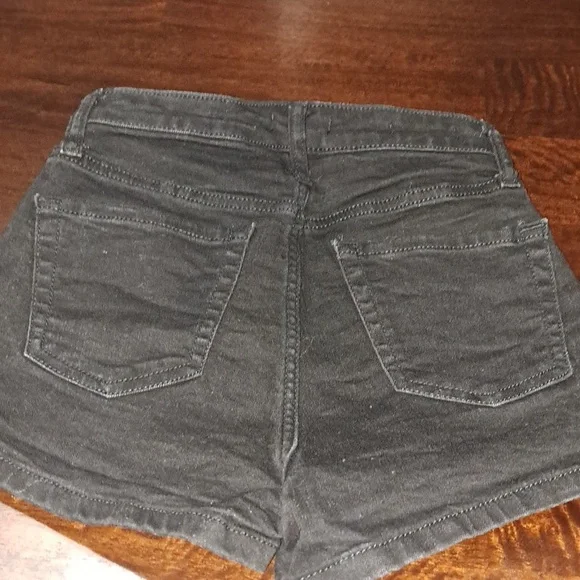 Wild Fable High Rise Shorts Size00/24R Black - Picture 3 of 4